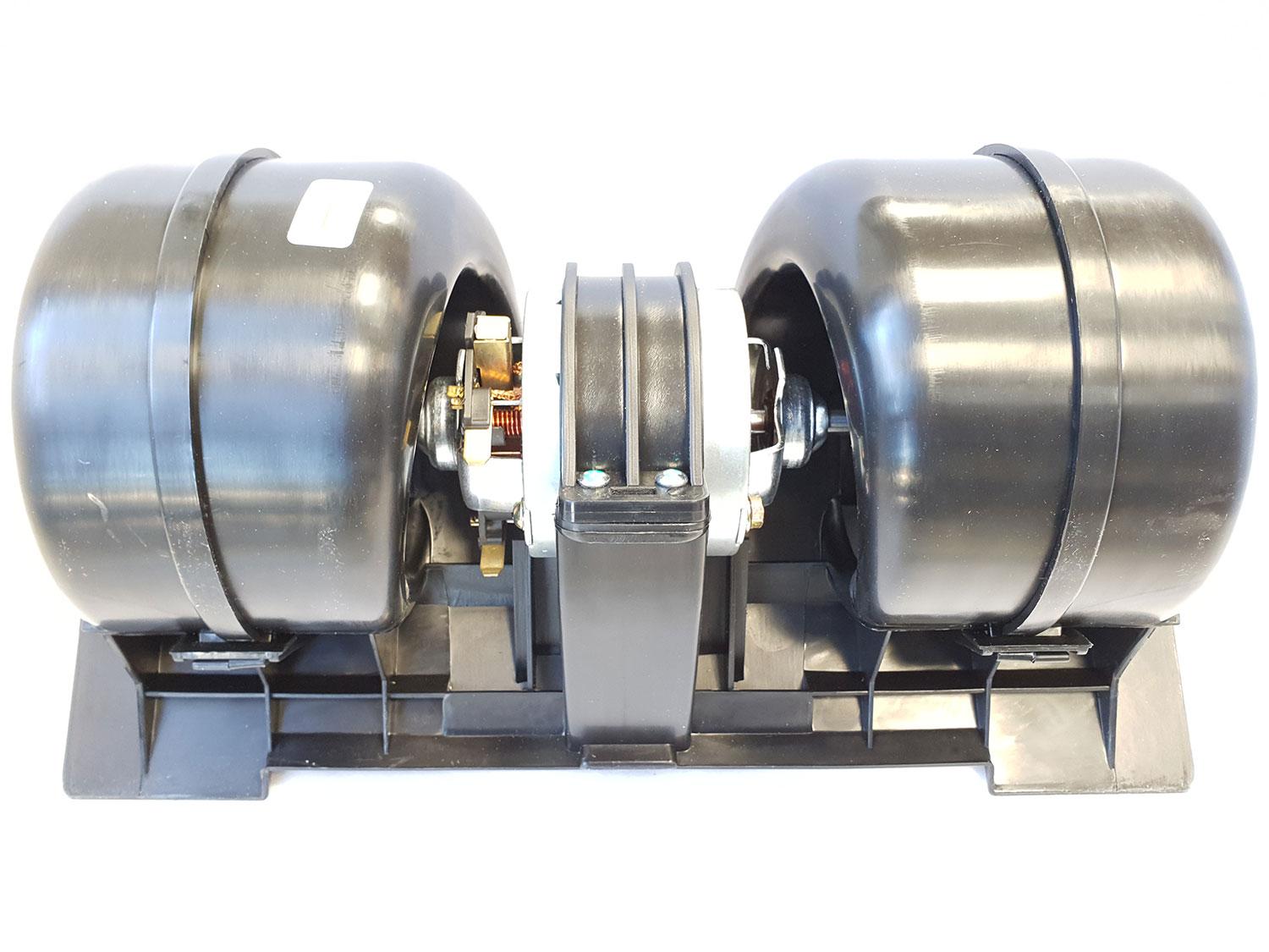 Мотор отопителя HOWO КАЧЕСТВО с 2-мя крыльчатками