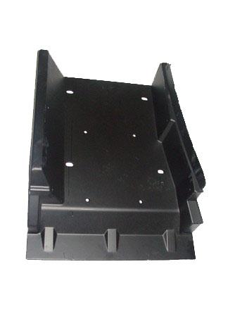 Корпус подножек F2000 левый SHAANXI (оранжевый)